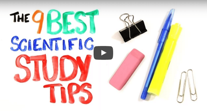 VIDEO: 9 TIPS TO STUDY SMART