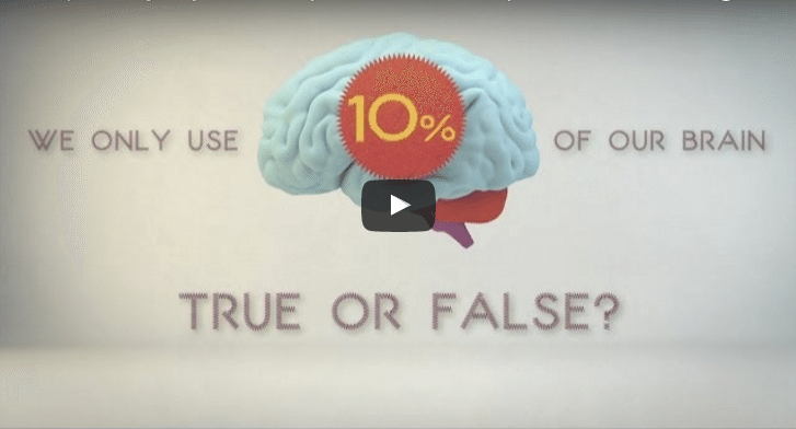VIDEO: What Percentage Of Your Brain Do You Use?
