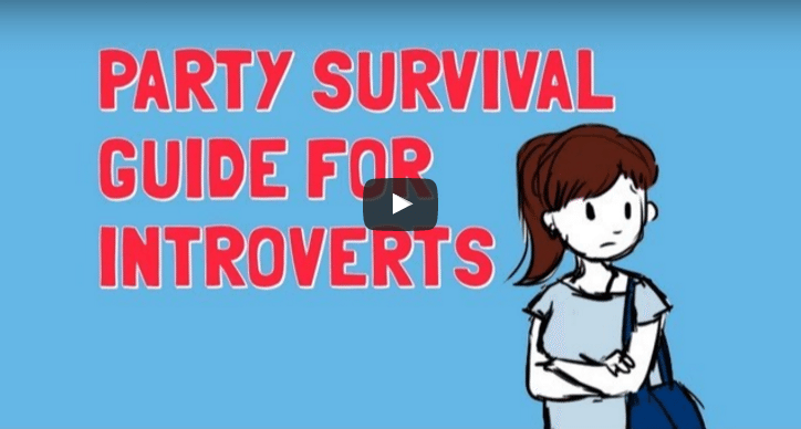 VIDEO: Party Survival Guide for Introverts