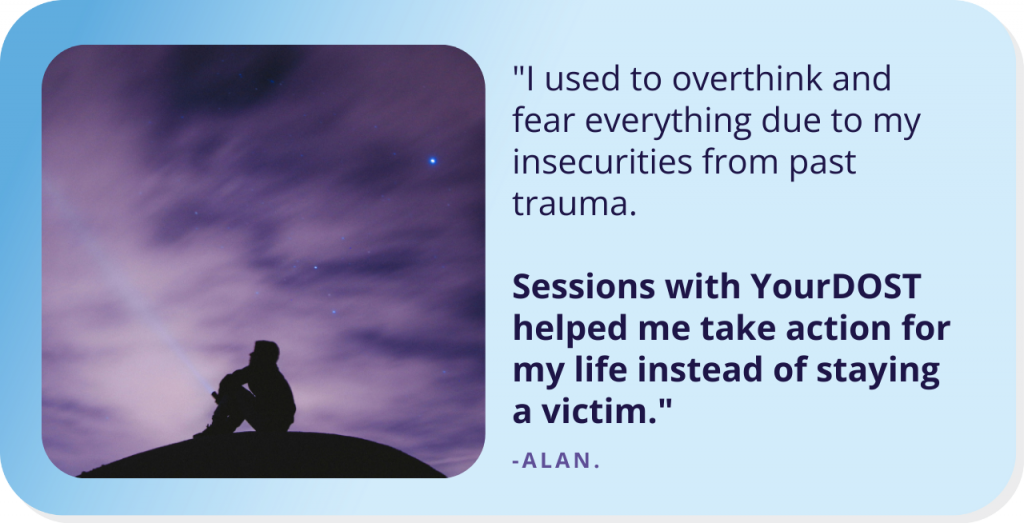 Alan’s Story Of Breaking The Cocoon With Therapy