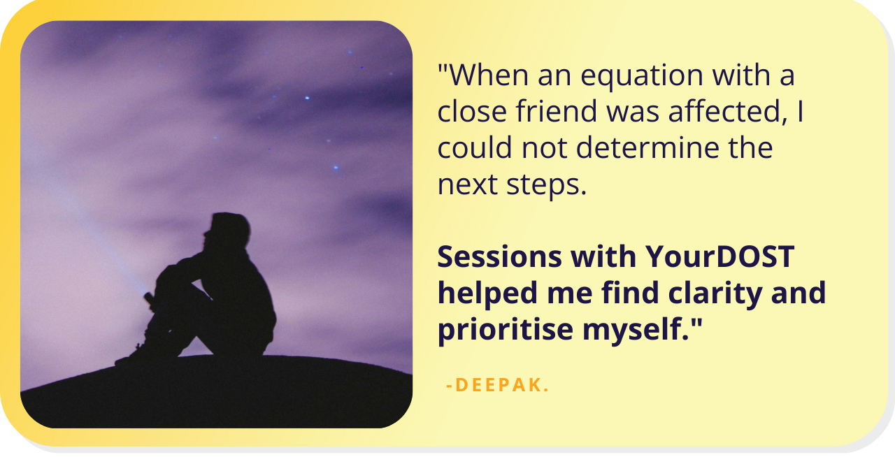 Deepak’s Story of Breaking Free from Emotional Struggles Through Therapy