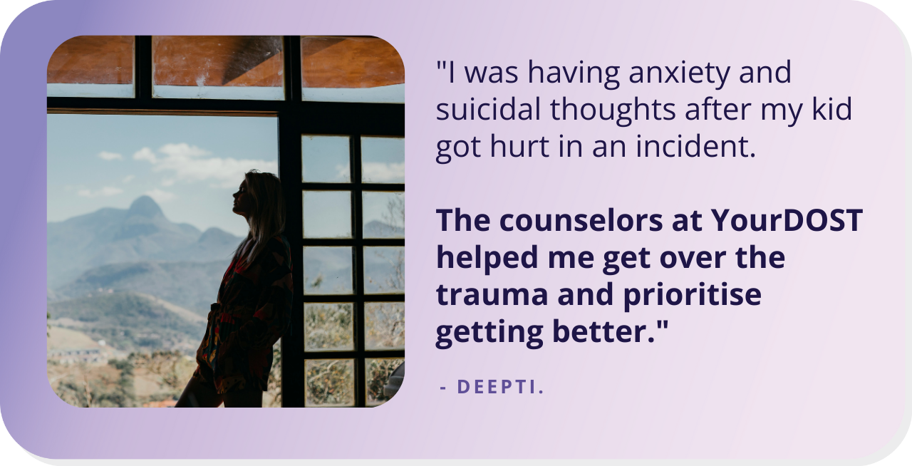 Deepti’s Journey Of Spinning In a Whirl Of Trauma To Finding Hope Through Therapy
